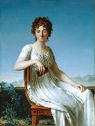 Jean-Baptiste Francois Desoria Portrait of Constance Pipelet painting